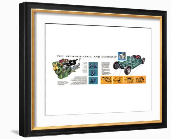 BMCPerformance and Economy-null-Framed Art Print