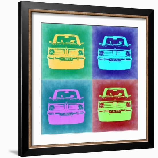 BMW 2002 Pop Art 1-NaxArt-Framed Art Print