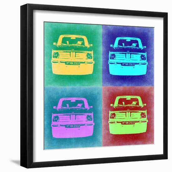 BMW 2002 Pop Art 1-NaxArt-Framed Art Print