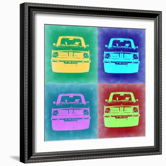 BMW 2002 Pop Art 1-NaxArt-Framed Art Print