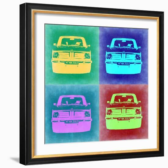 BMW 2002 Pop Art 1-NaxArt-Framed Art Print