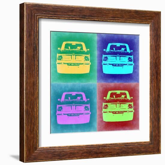 BMW 2002 Pop Art 1-NaxArt-Framed Art Print