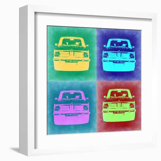 BMW 2002 Pop Art 1-NaxArt-Framed Art Print