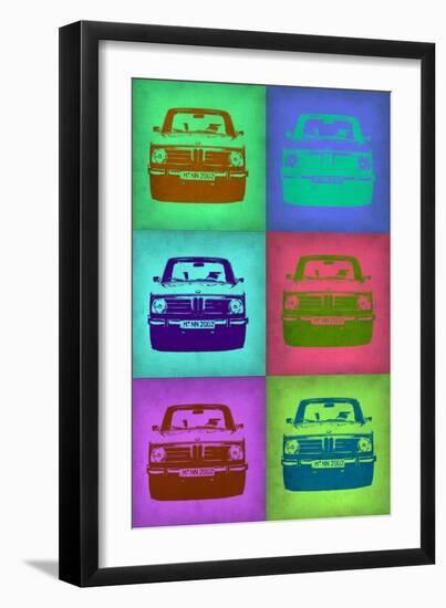 BMW 2002 Pop Art 2-NaxArt-Framed Art Print