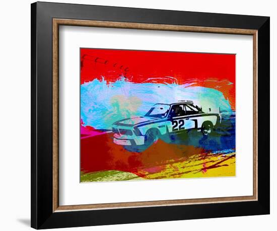 Bmw 3.0 Csl Racing-NaxArt-Framed Art Print