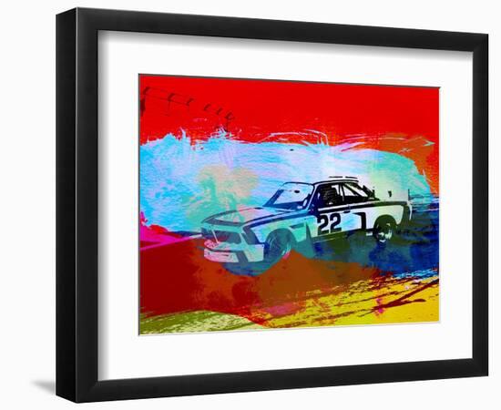 Bmw 3.0 Csl Racing-NaxArt-Framed Art Print