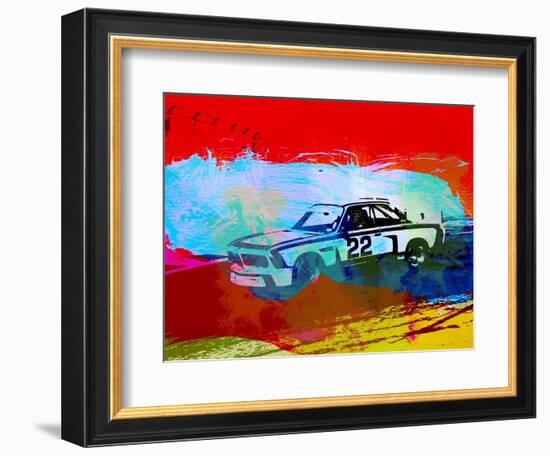 Bmw 3.0 Csl Racing-NaxArt-Framed Art Print