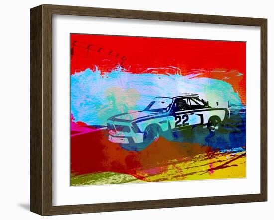 Bmw 3.0 Csl Racing-NaxArt-Framed Premium Giclee Print