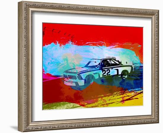 Bmw 3.0 Csl Racing-NaxArt-Framed Art Print