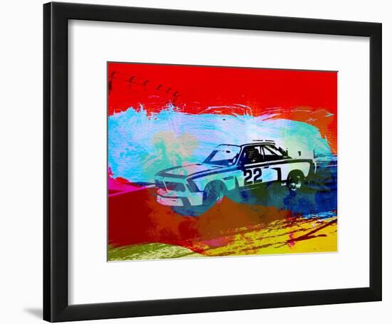 Bmw 3.0 Csl Racing-NaxArt-Framed Art Print