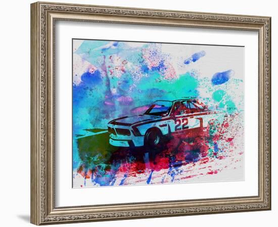 Bmw 3.0 Csl-NaxArt-Framed Premium Giclee Print