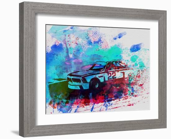 Bmw 3.0 Csl-NaxArt-Framed Art Print