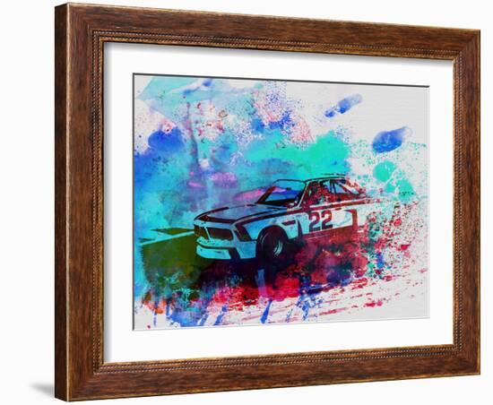 Bmw 3.0 Csl-NaxArt-Framed Art Print