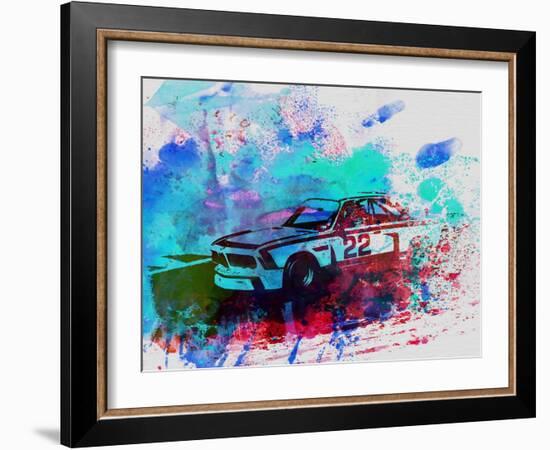 Bmw 3.0 Csl-NaxArt-Framed Art Print