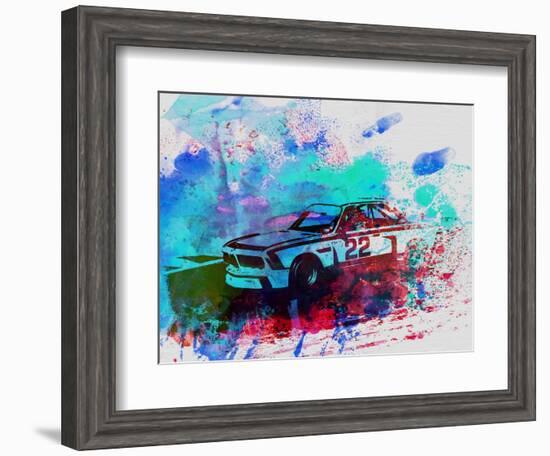 Bmw 3.0 Csl-NaxArt-Framed Art Print