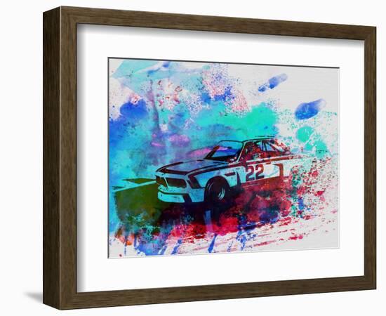 Bmw 3.0 Csl-NaxArt-Framed Art Print