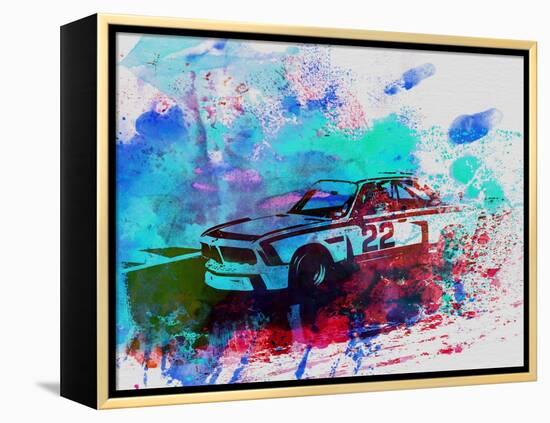 Bmw 3.0 Csl-NaxArt-Framed Stretched Canvas