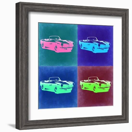 BMW 507 Pop Art 2-NaxArt-Framed Art Print