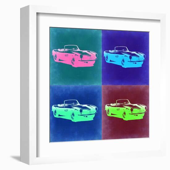 BMW 507 Pop Art 2-NaxArt-Framed Art Print