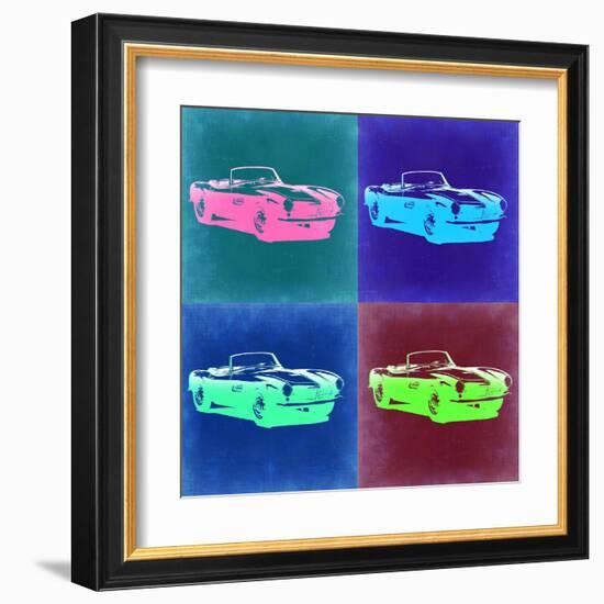 BMW 507 Pop Art 2-NaxArt-Framed Art Print