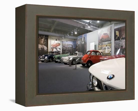 Bmw Car Museum, Munich, Bavaria, Germany-Yadid Levy-Framed Premier Image Canvas