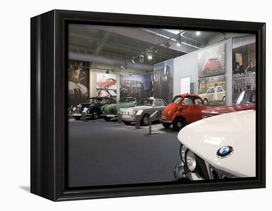 Bmw Car Museum, Munich, Bavaria, Germany-Yadid Levy-Framed Premier Image Canvas