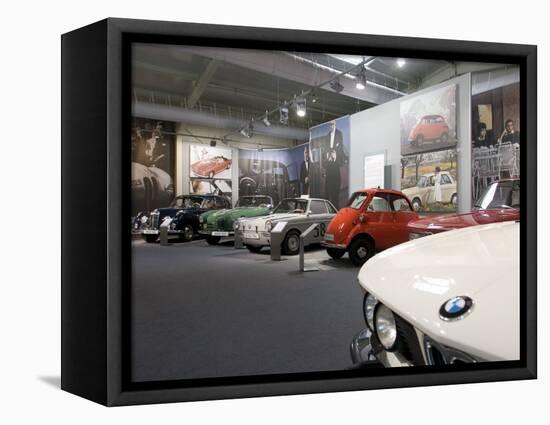 Bmw Car Museum, Munich, Bavaria, Germany-Yadid Levy-Framed Premier Image Canvas