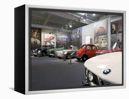 Bmw Car Museum, Munich, Bavaria, Germany-Yadid Levy-Framed Premier Image Canvas