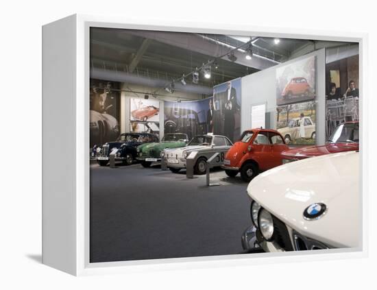 Bmw Car Museum, Munich, Bavaria, Germany-Yadid Levy-Framed Premier Image Canvas