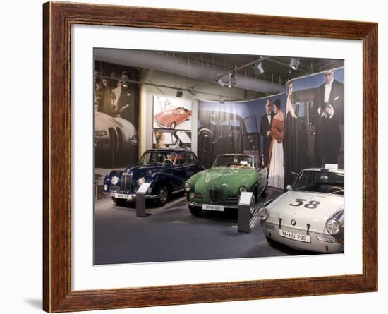 Bmw Car Museum, Munich, Bavaria, Germany-Yadid Levy-Framed Photographic Print