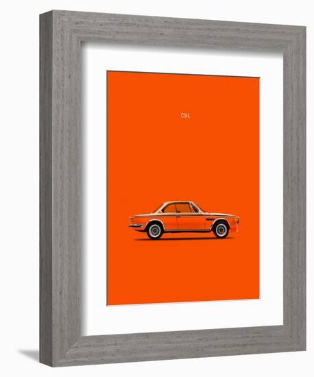 BMW CLS 1972-Mark Rogan-Framed Art Print