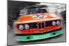 BMW Front End Watercolor-NaxArt-Mounted Art Print