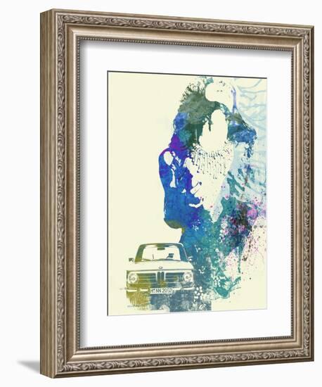 BMW Girl-NaxArt-Framed Art Print