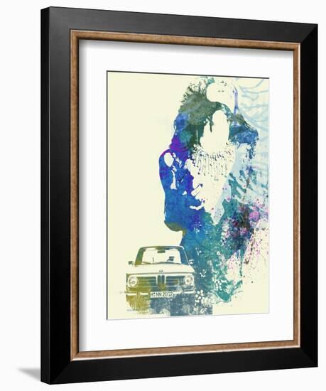 BMW Girl-NaxArt-Framed Art Print