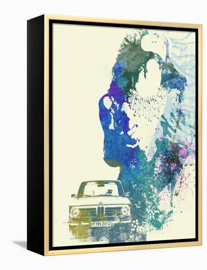 BMW Girl-NaxArt-Framed Stretched Canvas