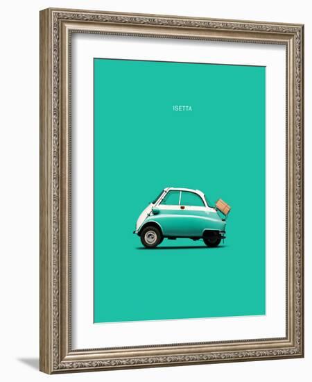 BMW Isetta 300 Red-Mark Rogan-Framed Premium Giclee Print