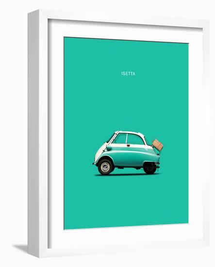 BMW Isetta 300 Red-Mark Rogan-Framed Premium Giclee Print