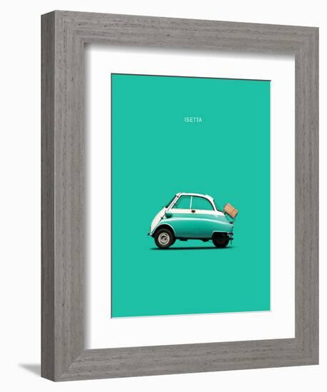 BMW Isetta 300 Red-Mark Rogan-Framed Art Print