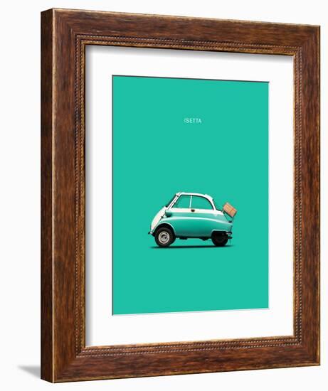 BMW Isetta 300 Red-Mark Rogan-Framed Art Print