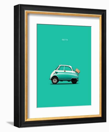 BMW Isetta 300 Red-Mark Rogan-Framed Art Print