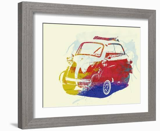 Bmw Isetta-NaxArt-Framed Art Print