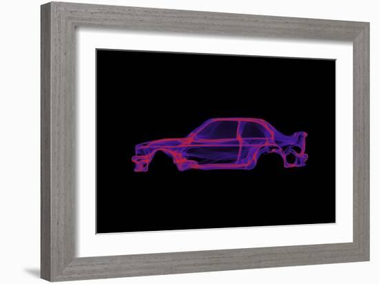 BMW M3 E30-Octavian Mielu-Framed Art Print