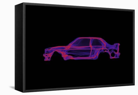 BMW M3 E30-Octavian Mielu-Framed Stretched Canvas