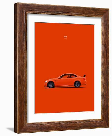 BMW M3 GTS Orange-Mark Rogan-Framed Premium Giclee Print