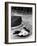 Bmw Motorbike and Sidecar Combination, 1957-null-Framed Photographic Print