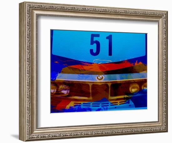 Bmw Racing Colors-NaxArt-Framed Premium Giclee Print