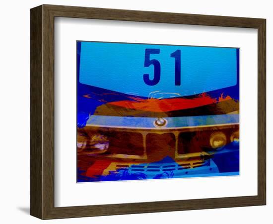 Bmw Racing Colors-NaxArt-Framed Premium Giclee Print