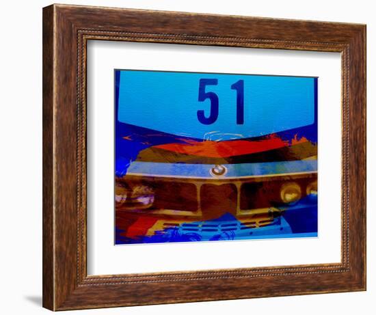 Bmw Racing Colors-NaxArt-Framed Premium Giclee Print