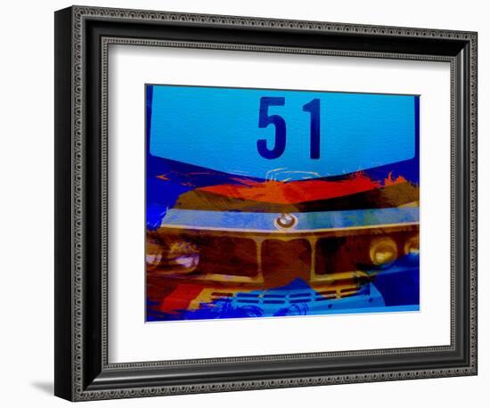 Bmw Racing Colors-NaxArt-Framed Art Print