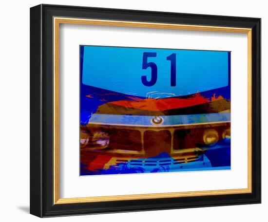 Bmw Racing Colors-NaxArt-Framed Art Print